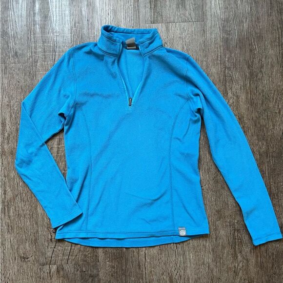 REI Jackets & Blazers - REI Co-Op Blue 1/4 Zip Lightweight Fleece Size S